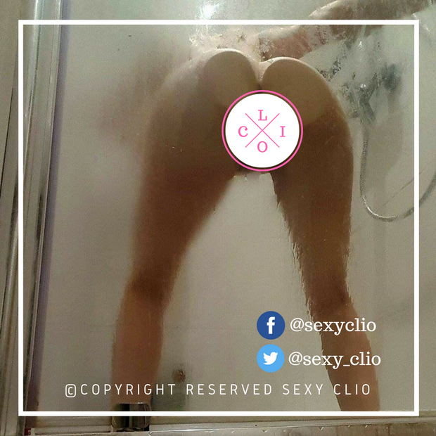 sexy Clio amateur camgirl hot in shower