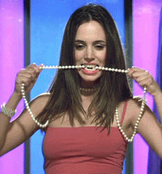 Eliza Dushku - ''New Guy'' - Fun With Pearls....Wet Yum!
