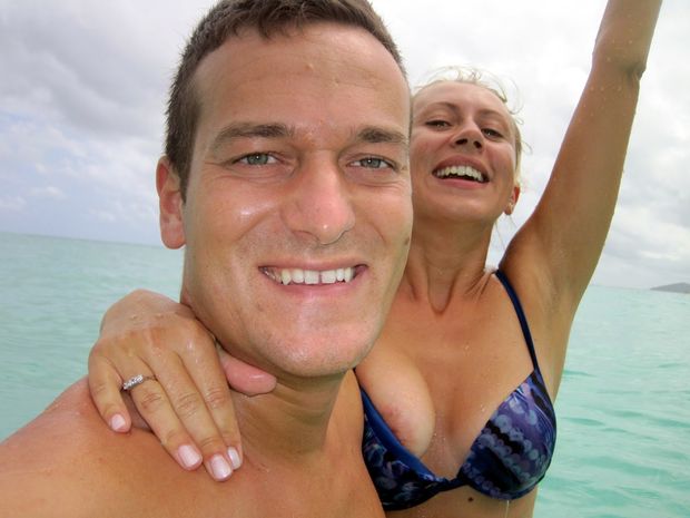 Accidental Nudity - Wife Bikini Nipple Slip