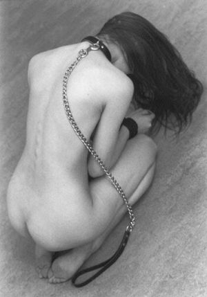 Use the cane please master. I promise to leave a puddle for you.