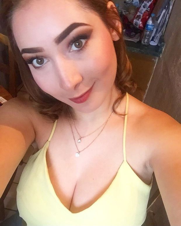 Real down selfie