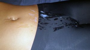 good cumshot on trousers