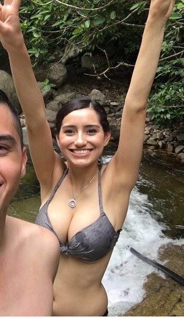 I am so happy my tits are big!