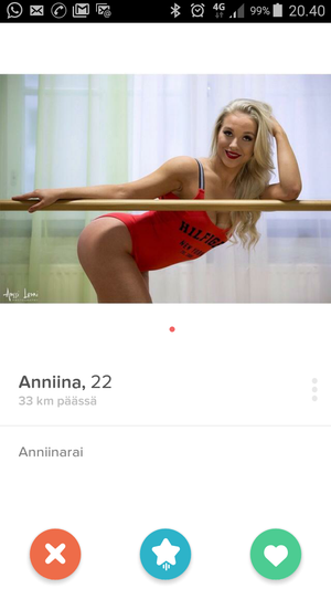 tinder gymnast
