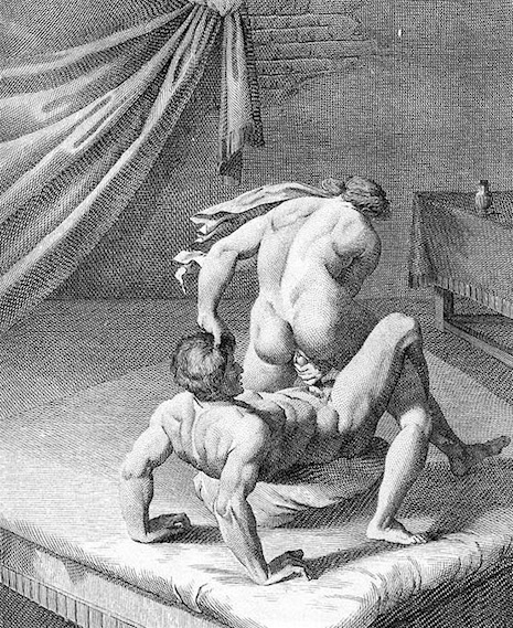 Empress Julia and a gladiator