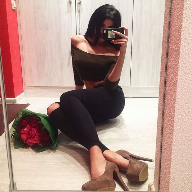 hot selfie