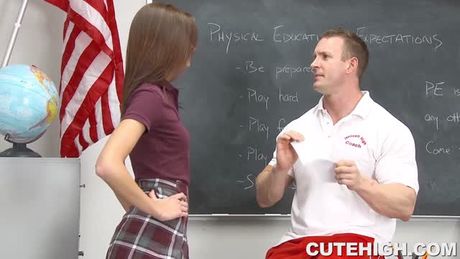 Little Presley Dawson Giving Blowjob and Drilled