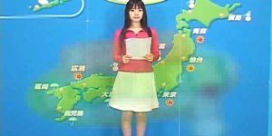 The Japanese weather program bukkake