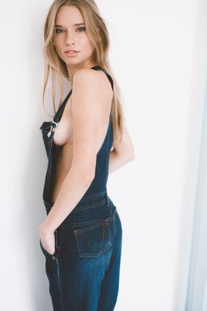 coveralls, side view