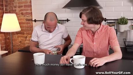 Sell Your GF - Bf watching gf fuck for cash