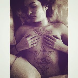 when she fell asleep during a party