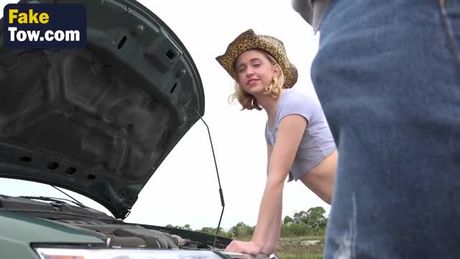 Miley Cyrus doppelganger road sex scandal video