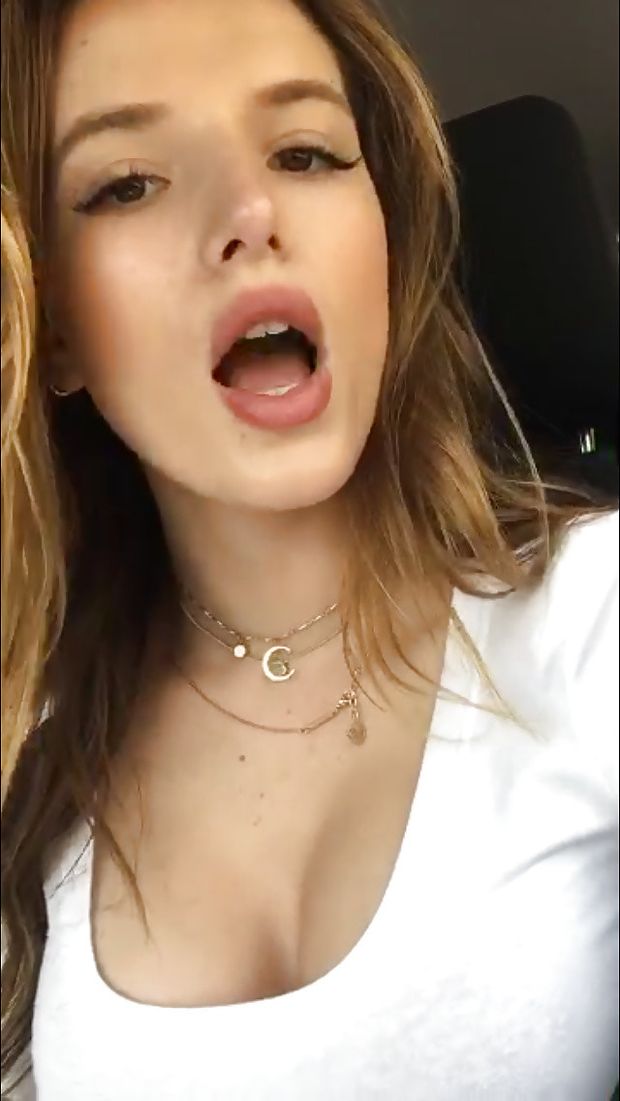 Bella Throne cock tease