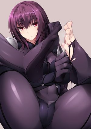 scathach (fate/grand order and fate (series)) drawn by naturalton