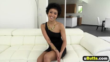 Sexy next door ebony milf devouring thick cock hardcore