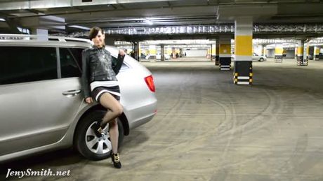 Jeny Smith car fucking