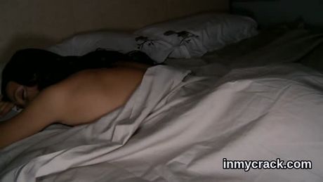 Perfect looker is popping out her gaped tight snatch in close up