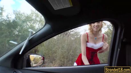Santa baby Haley Reed drilled in public