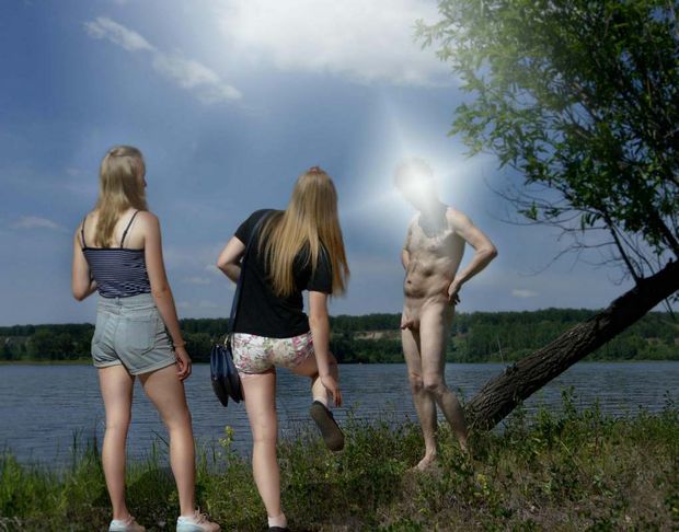 naked man