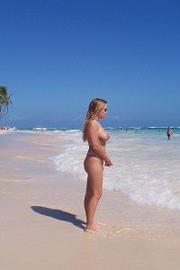 Chubby blonde slut on Sex Tourism
