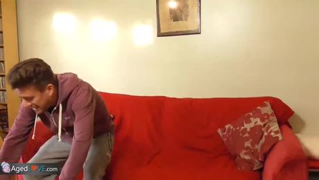 AgedLovE Mature Blonde Anne Hardcore Granny Fuck