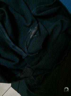 Pussy fluids in my female co-worker pants. Pussy stains.