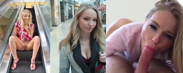 Flashing in public