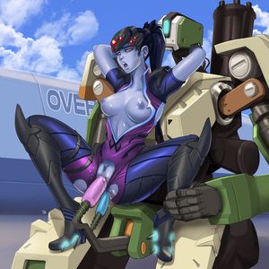 Bastion double penetratates Widowmaker