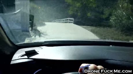 Drone Olivia Austing Outdoor Doggy Style Tattoo