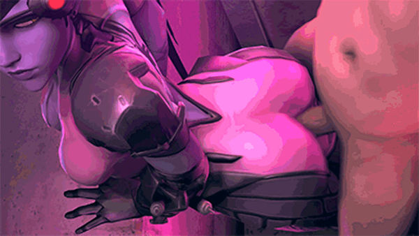 Bouncing fuck from behind - Widowmaker