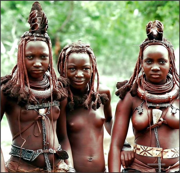 Wild african teens