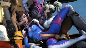 Mercy D.Va Tracer Widowmaker