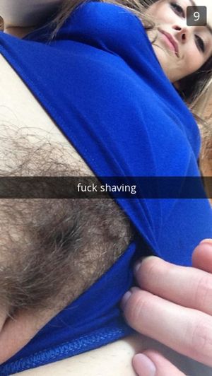 Hairy Pussy on Snapchat