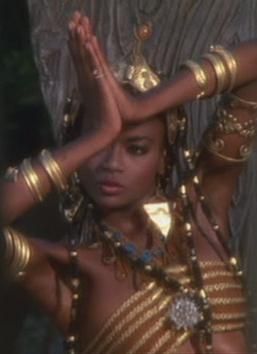 amazon Queen Farida in Sinbad movie