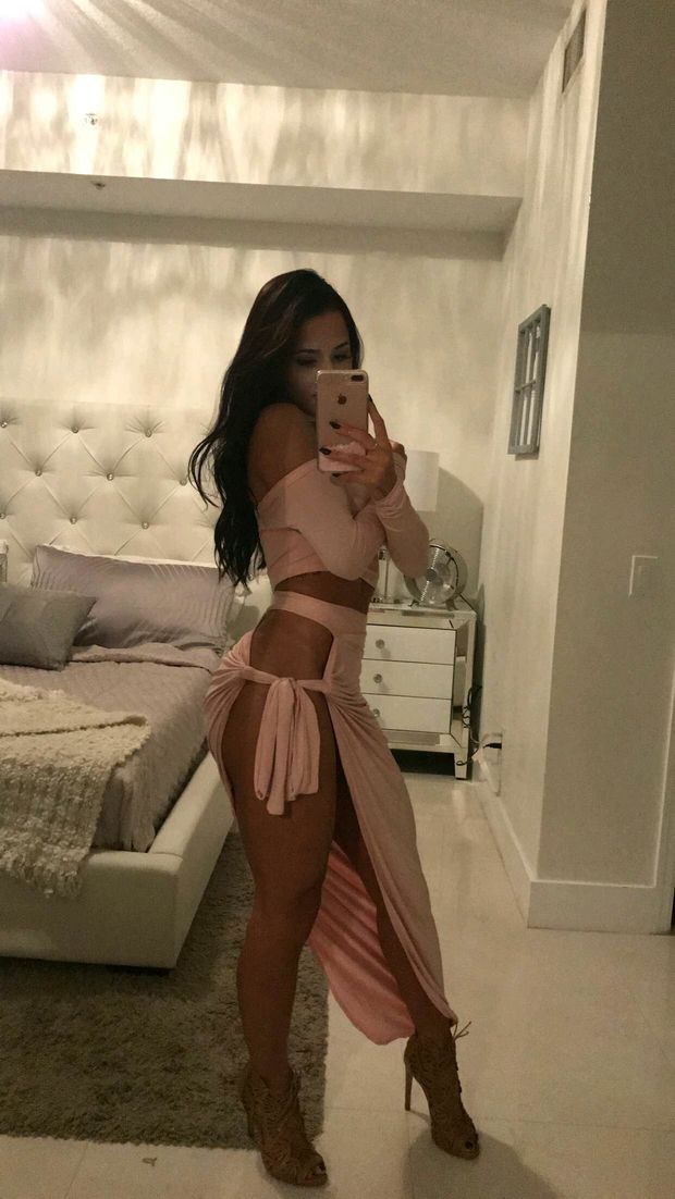 Katya Elise Henry - "I don't have anything to wear!"... "No fear fam, I'll just cut up a pink sheet and I'll tie you up in it."