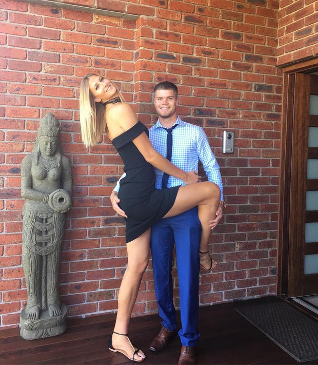 Tall blonde