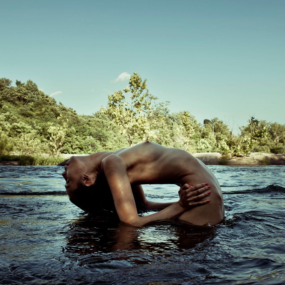 In the river