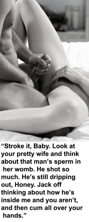 Hubby, jerk it for me