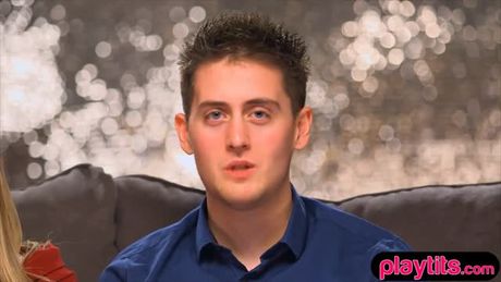 Sexy and cute amateur couple first threesome sex experience