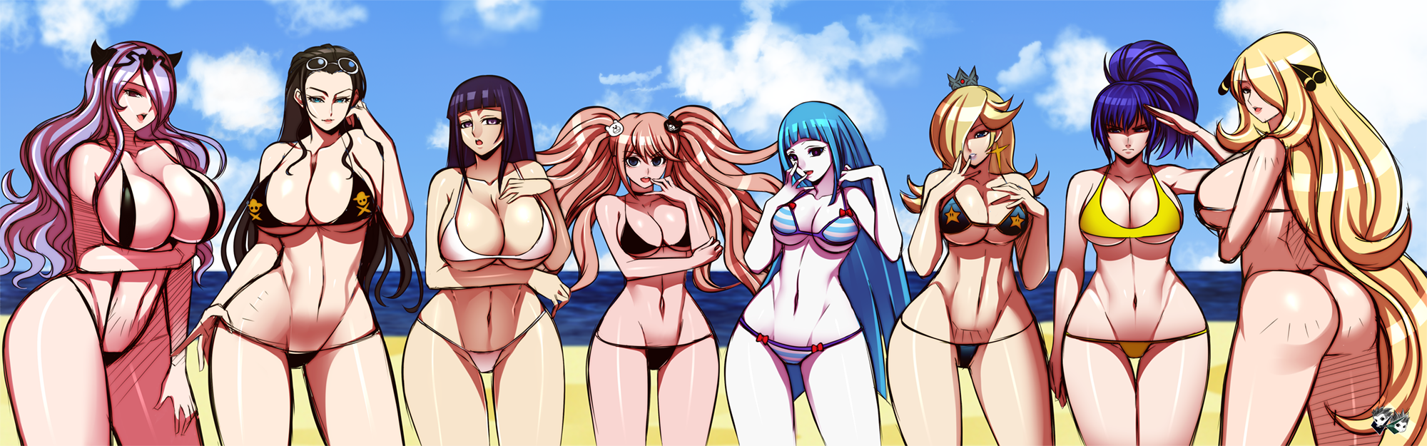 Anime and Game Bikini Gir.l.s