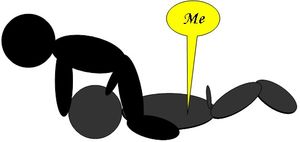 Trapped, just take it...