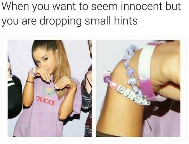 Ariana Grande beeing the slutty hoe she is