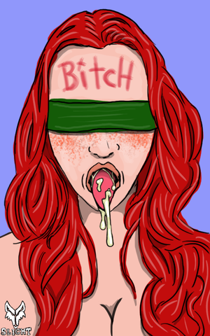 Blindfolded ginger by Slight slight-wolf.tumblr.com