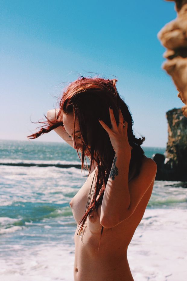 Smiling on the beach