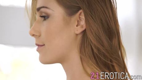 Cute and fit babe Crystal riding and blowing fat dick