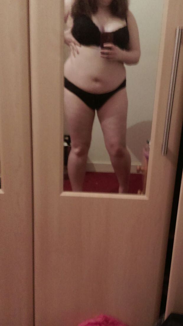 Amateur BBW selfie