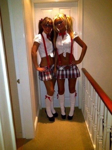 halloween college babes