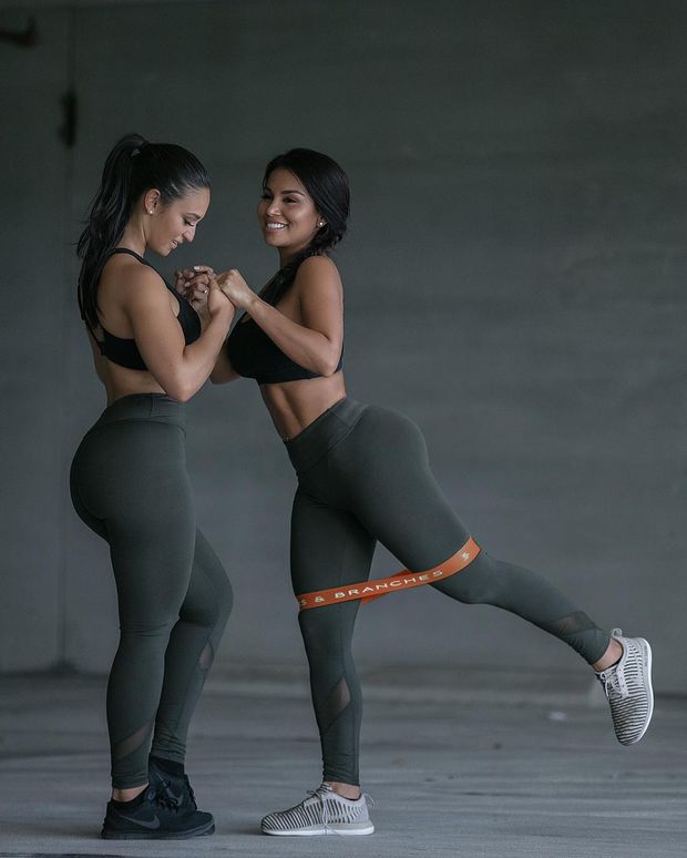 2 nice big asses