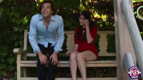 Black haired Nickey gets her pussy fucked hard by her lovers big hard dick on a comfy bed when she comes and agrees to a deal.