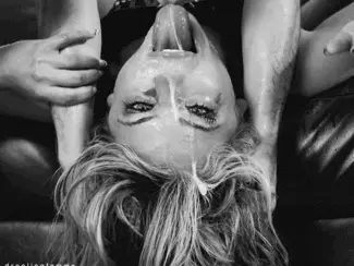 Throat fucked